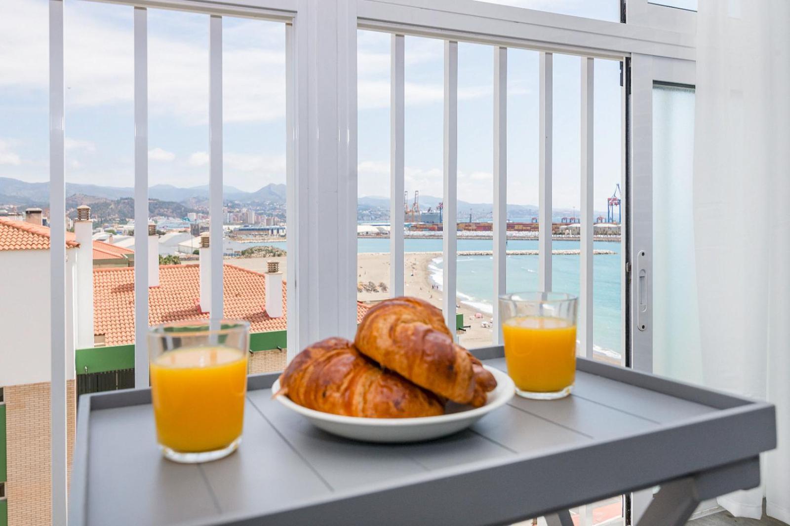 Impresionante Vista Al Mar - Elegante Apartamento 말라가 외부 사진