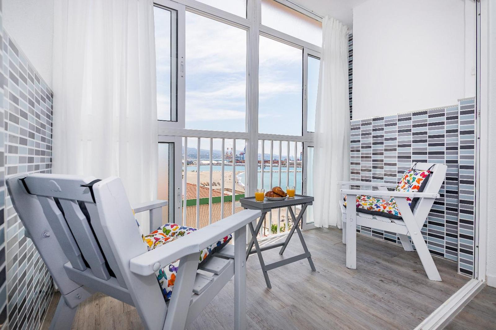 Impresionante Vista Al Mar - Elegante Apartamento 말라가 외부 사진